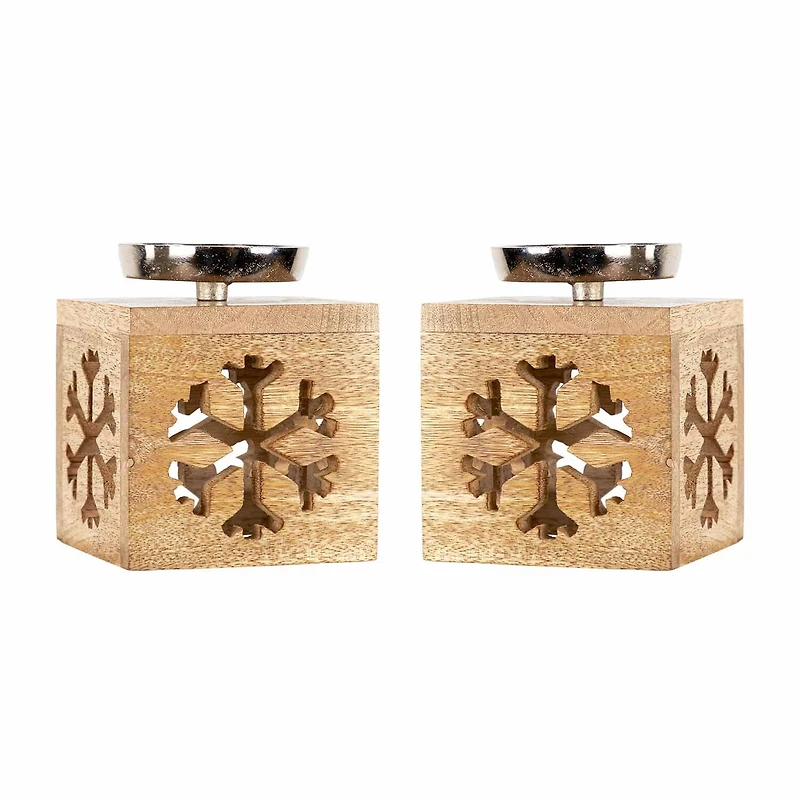 Northlight 4.75" Tealight 2-pc. Candle Holder