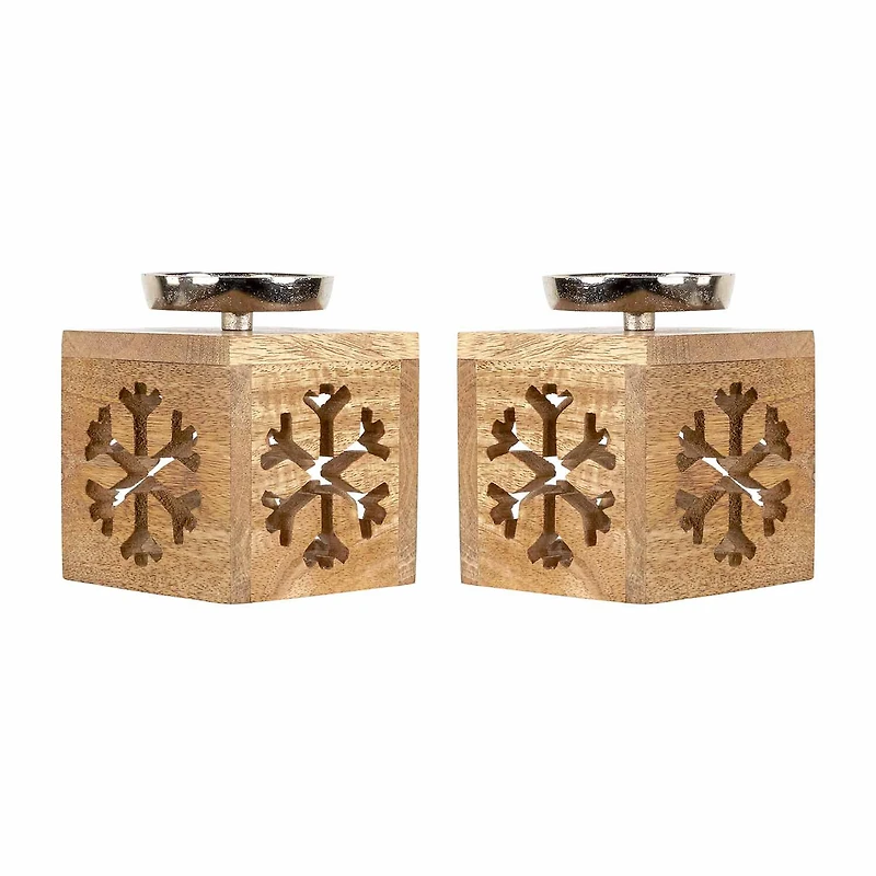 Northlight 4.75" Tealight 2-pc. Candle Holder