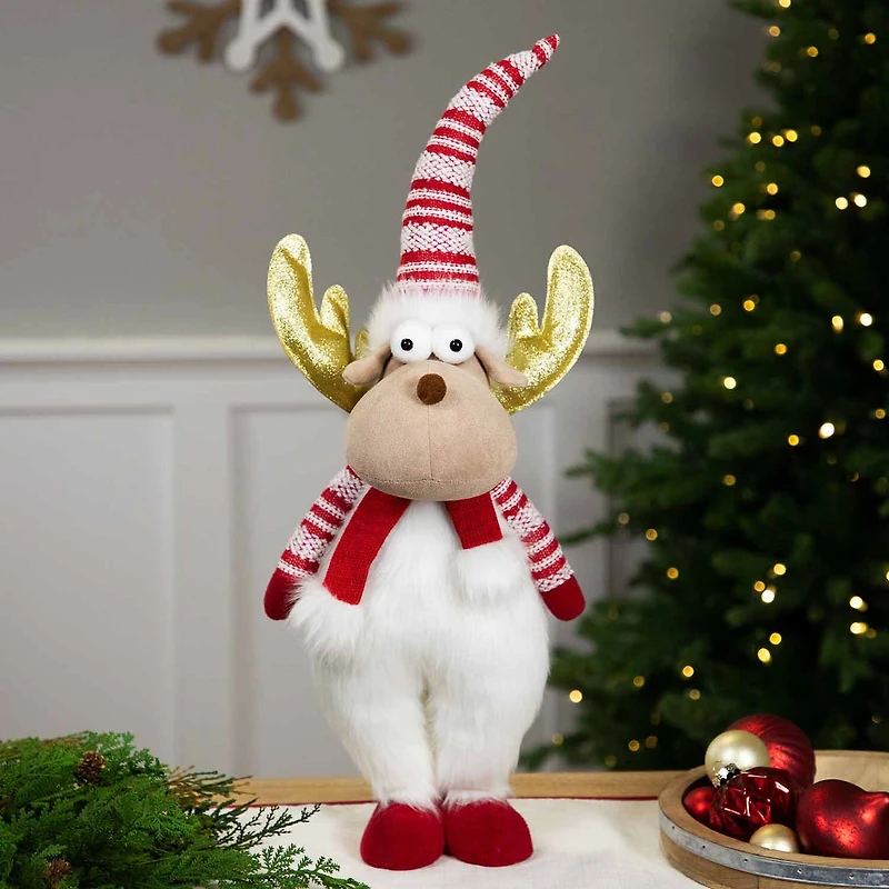 Northlight 25" Moose With Antlers Christmas Tabletop Decor