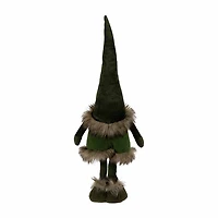 Northlight 19" Plush Faux Fur Christmas Gnome