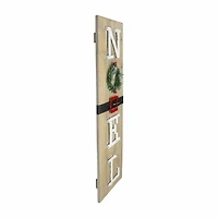 Northlight 23.75" Wooden Santas Belt Wall Sign