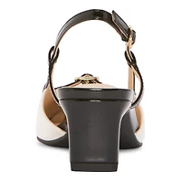 Liz Claiborne Riverview Womens Square Closed Toe Block Heel Pumps