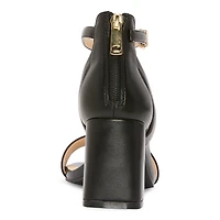 Liz Claiborne Harnie Womens Round Open Toe Block Heel Pumps