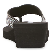 Mixit Womens Rose Wedge Sandals