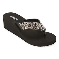 Mixit Womens Rose Wedge Sandals