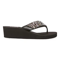 Mixit Womens Rose Wedge Sandals