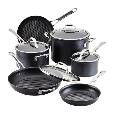 Anolon X Hybrid Aluminum 10-pc. Non-Stick Cookware Set
