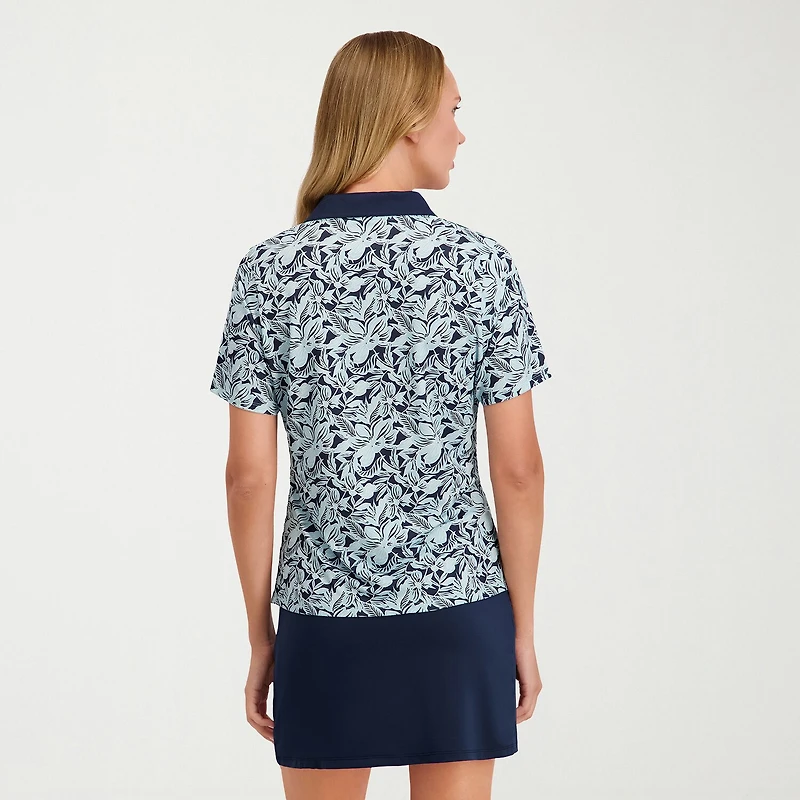 Stella Parker Womens Short Sleeve Polo Shirt