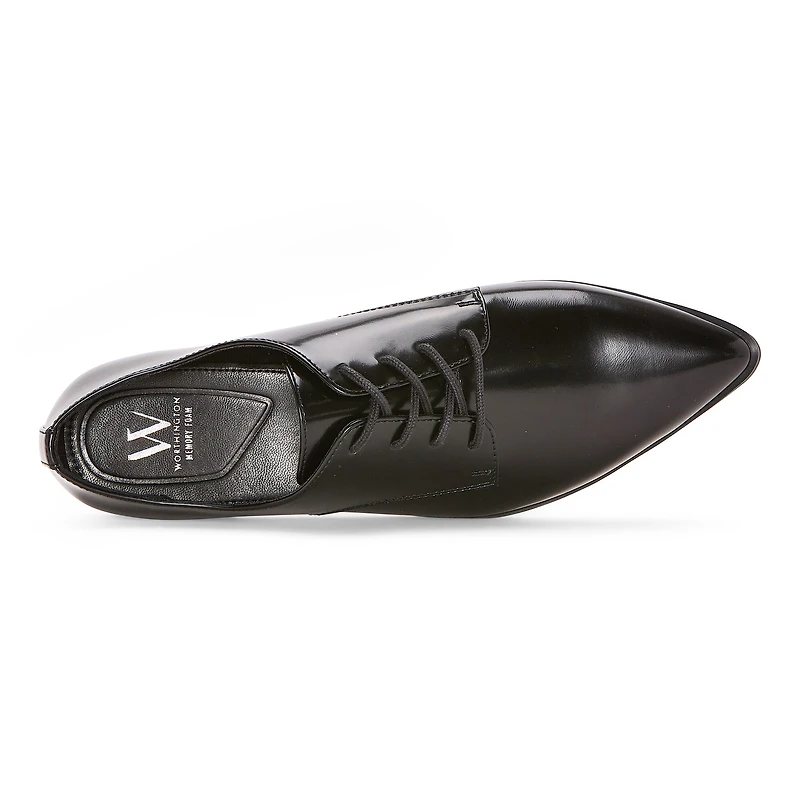 Worthington Ingalls Womens Pointed Closed Toe Oxford Shoes