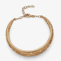 a.n.a Gold Tone Womens Cuff Bracelet
