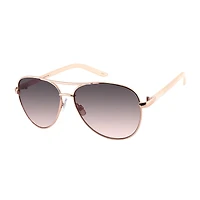 Liz Claiborne On The Deck Womens Aviator Sunglasses