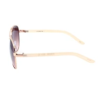 Liz Claiborne On The Deck Womens Aviator Sunglasses