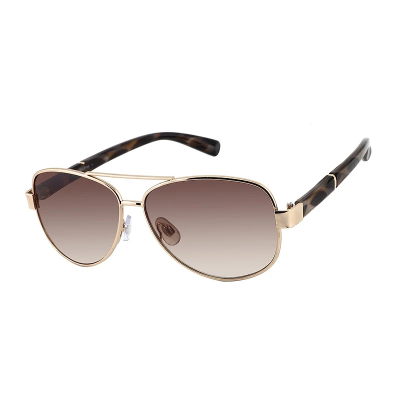 Liz Claiborne Mariner Womens Aviator Sunglasses