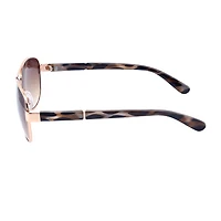 Liz Claiborne Mariner Womens Aviator Sunglasses