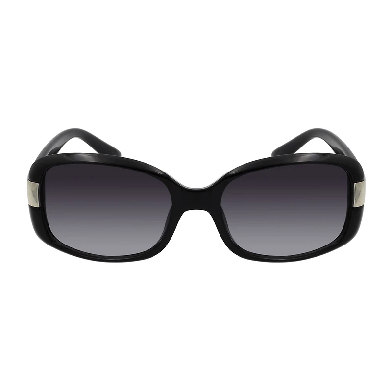Liz Claiborne Evie Black Womens Sunglasses