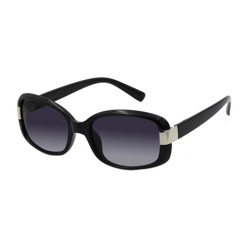 Liz Claiborne Evie Black Womens Sunglasses