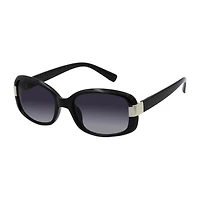 Liz Claiborne Evie Black Womens Sunglasses