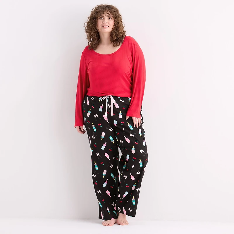Sleep Chic Womens Flannel Pajama Pants