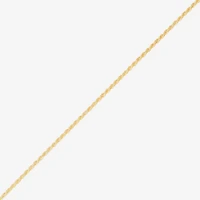 Made in Italy Womens 24K Gold Over Silver 24 Inch Rope Chain Necklace