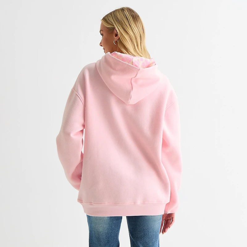 Forever 21 Womens Juniors Long Sleeve Fleece Hoodie