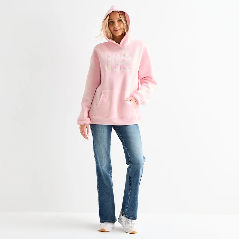 Forever 21 Womens Juniors Long Sleeve Fleece Hoodie