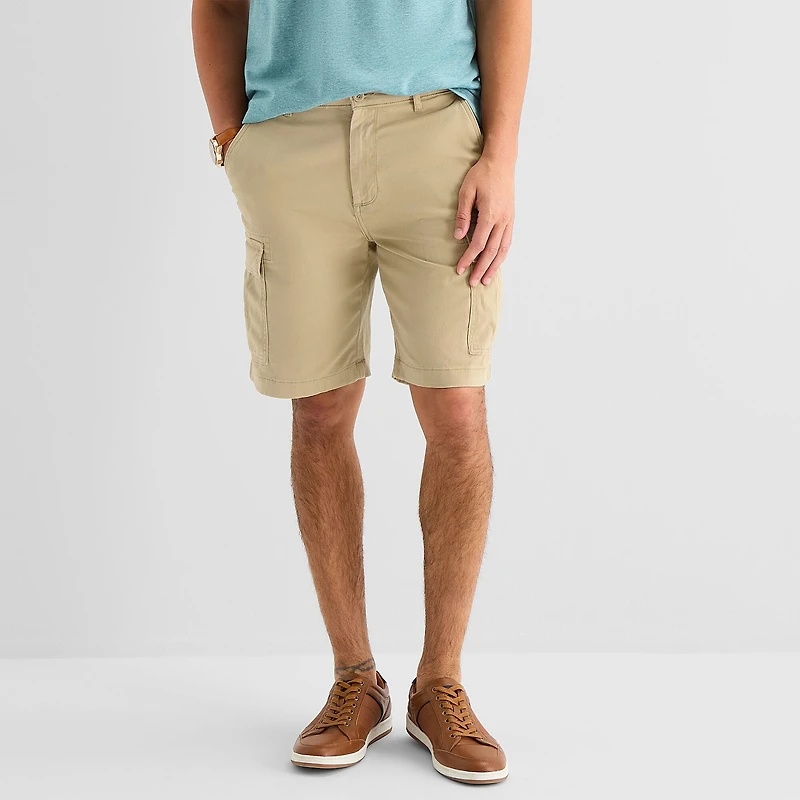 St. John's Bay Mens 10" Stretch Fabric Cargo Short
