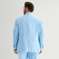 J. Ferrar Ultra Comfort Mens Regular Fit Big and Tall Suit Jacket