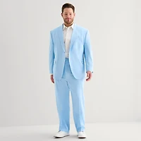 J. Ferrar Ultra Comfort Mens Regular Fit Big and Tall Suit Jacket