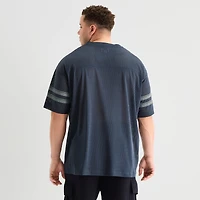 Arizona Mens V Neck Short Sleeve Big and Tall Jersey