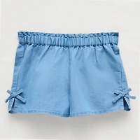 Okie Dokie Chambray Toddler & Little Girls Pull-On Short