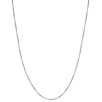 Children's Sterling Silver 15 Inch Box Chain Necklace