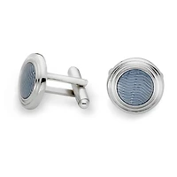 Blue Translucent Cufflinks