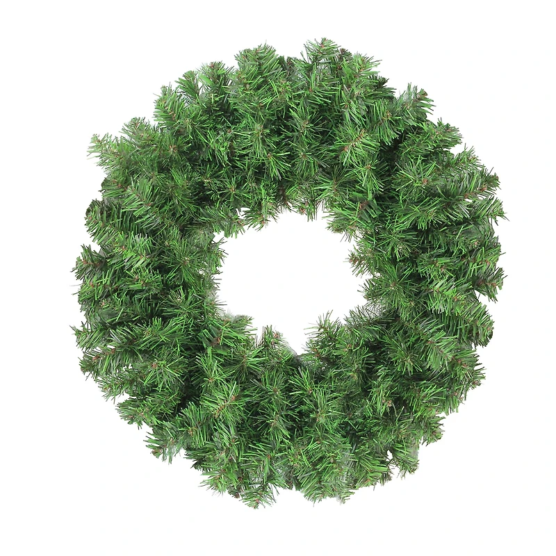 Colorado Spruce Artificial Christmas Wreath 16-Inch Unlit