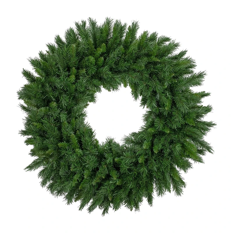 Lush Mixed Pine Artificial Christmas Wreath 36-Inch Unlit