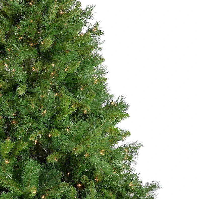 6.5' Pre-Lit Chatham Pine Artificial Christmas Tree Clear Lights