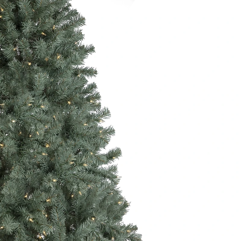 7.5' Pre-Lit Colorado Blue Spruce Artificial Christmas Tree Clear Lights