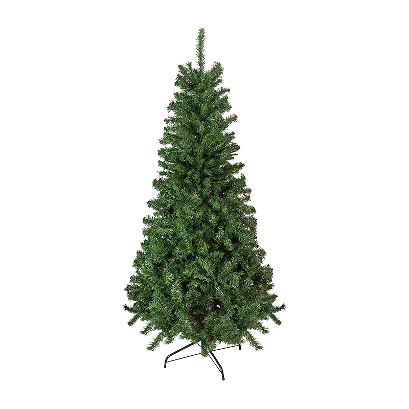 6' Medium Mixed Classic Pine Artificial Christmas Tree Unlit