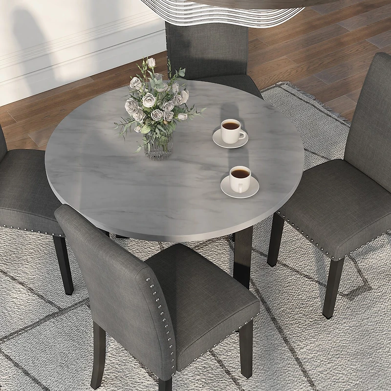 Furniture of America™ Duser 5-pc. Round Dining Set