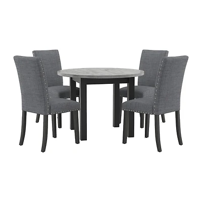 Furniture of America™ Duser 5-pc. Round Dining Set