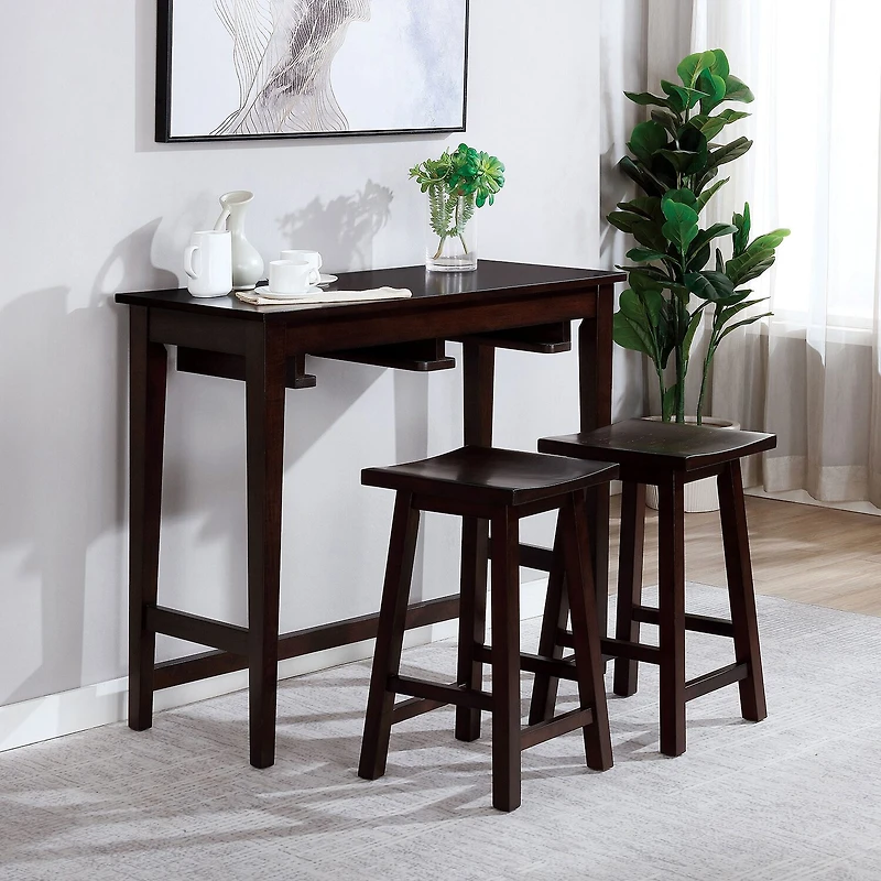 Furniture of America™ Comoe 3-pc. Counter Height Rectangular Dining Set