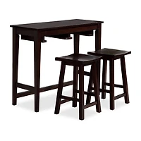 Furniture of America™ Comoe 3-pc. Counter Height Rectangular Dining Set