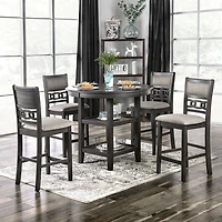 Furniture of America™ Dream 5-pc. Counter Height Round Dining Set