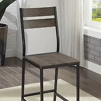 Furniture of America™ Alcon 5-pc. Counter Height Rectangular Dining Set