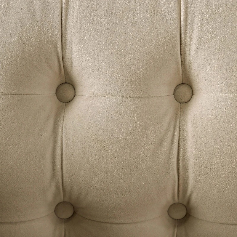 Furniture of America™ Living Room Collection Track-Arm Upholstered Loveseat