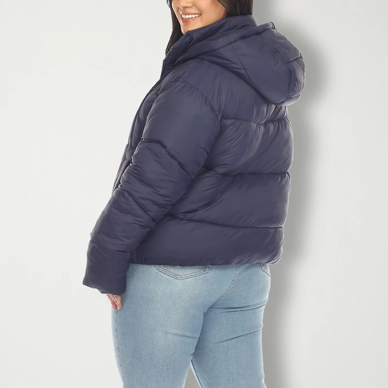 White Mark Womens Lightweight Plus Jacket
