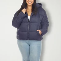 White Mark Womens Lightweight Plus Jacket