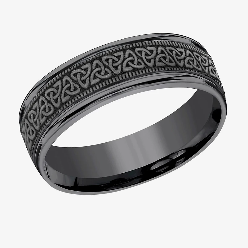 Mens 7MM Tantalum Wedding Band
