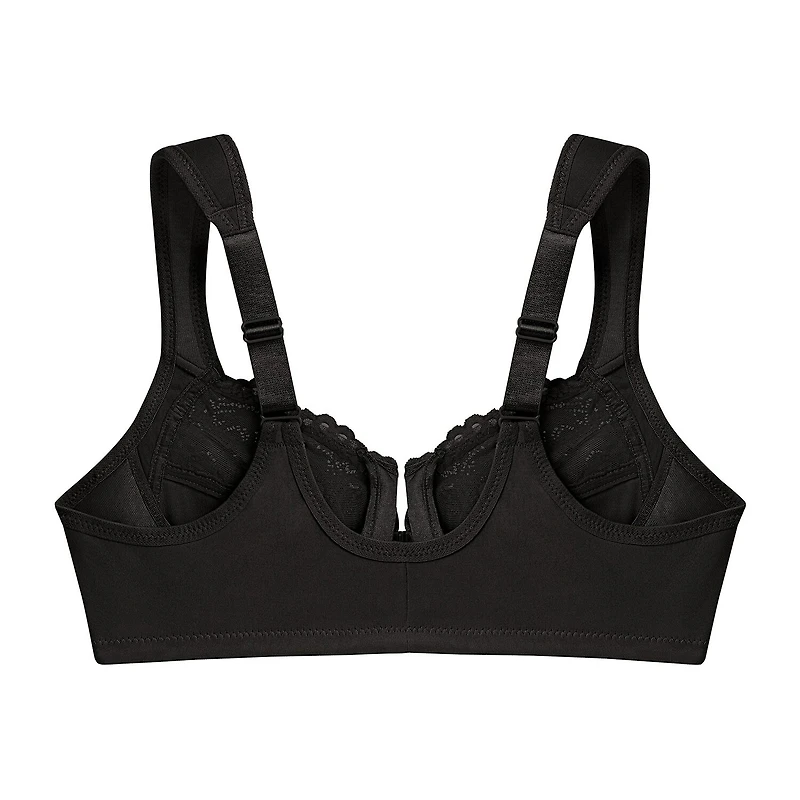 Glamorise Elegance Wonderwire® Front-Close Full Coverage Underwire Unlined Bra 1245