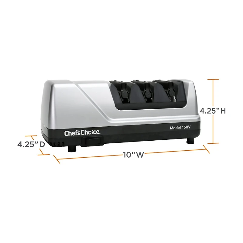 Chef'sChoice Professional Electric Knife Sharpener, in Platinum