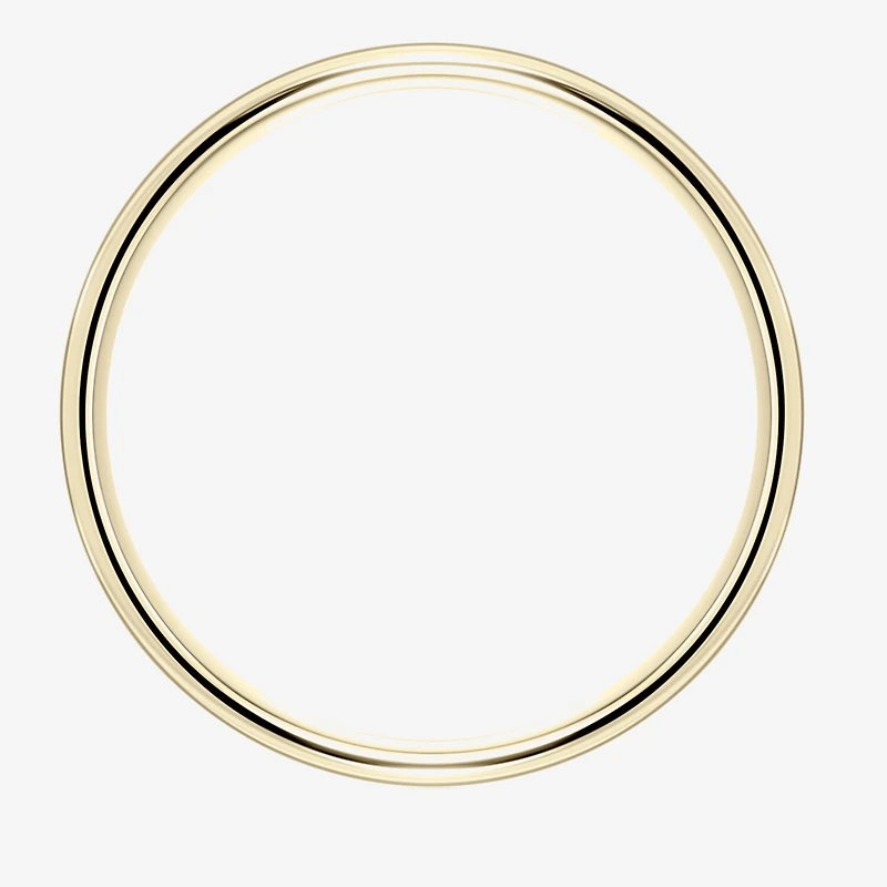 Mens 10K White Gold 6mm Band